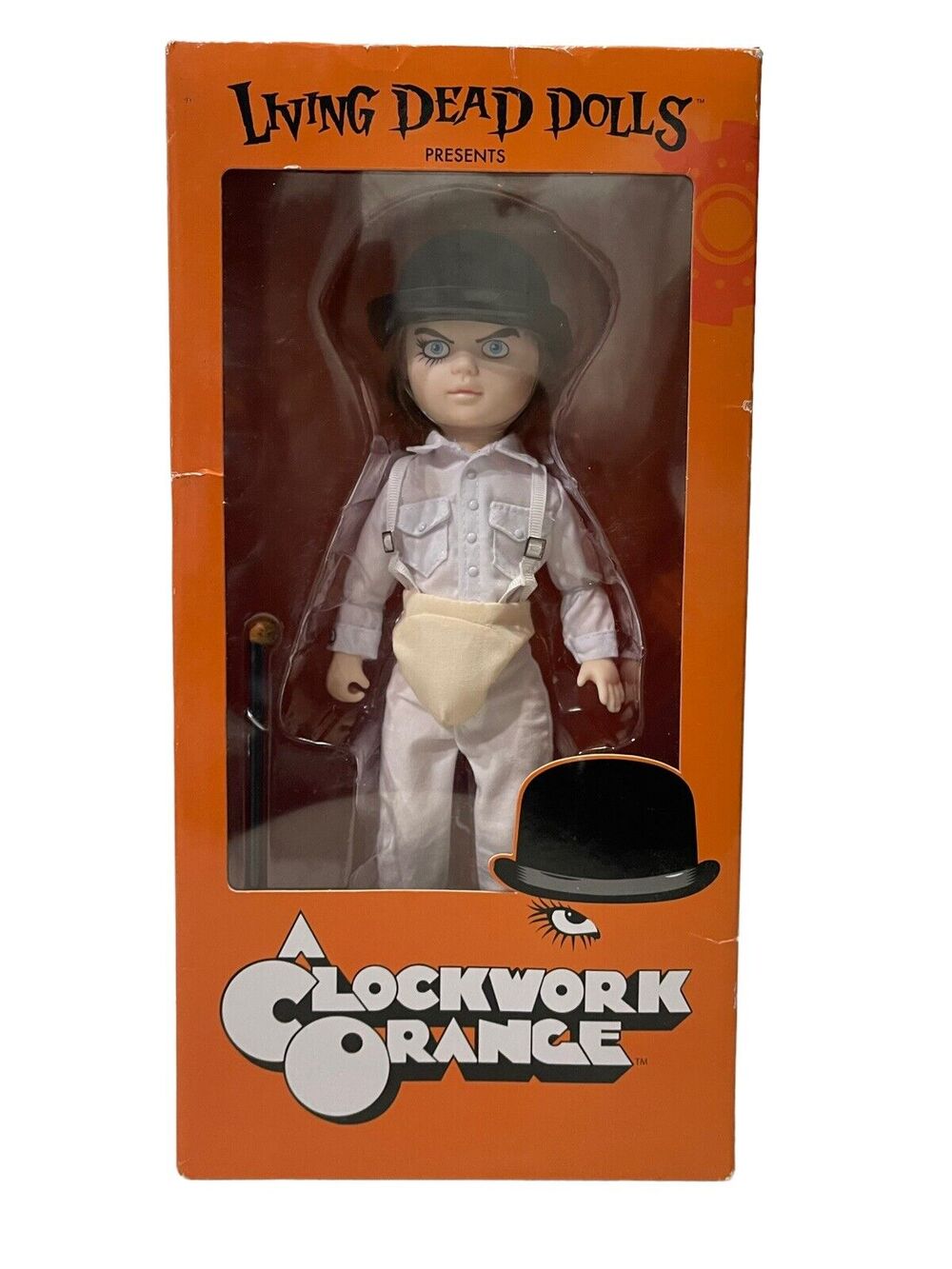 Mezco A Clockwork Orange Alex DeLarge 10" Doll - Living Dead Dolls